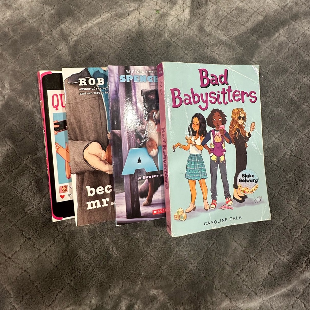 BOOKS: fun chapter book bundle!! (elementary level)
